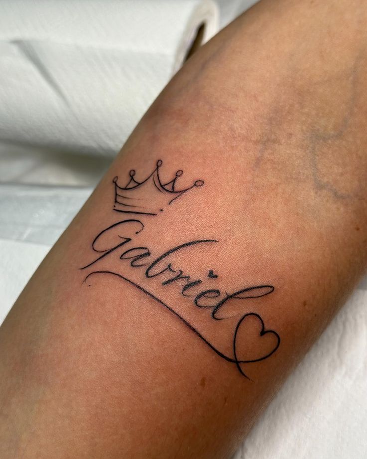 30 Name Tattoo Ideas : Cute, Unique & Dainty Designs for Women and Men Forearm, Neck, or Hand