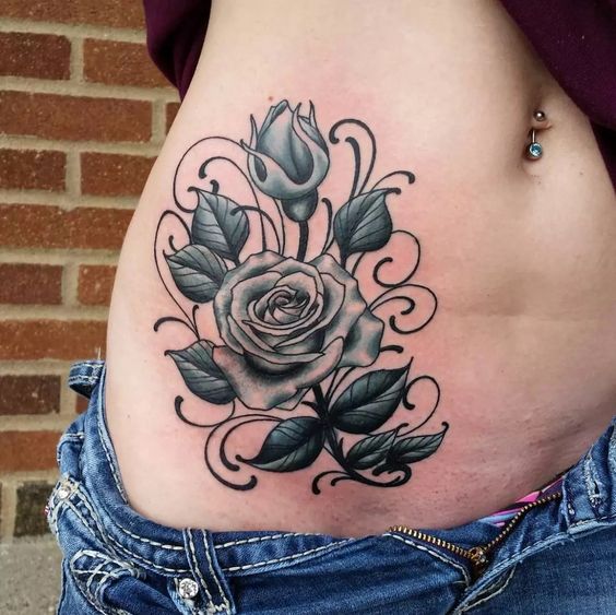 22 Ideas for Lower Stomach Tattoos: Stunning Designs and Unique Personal Statements