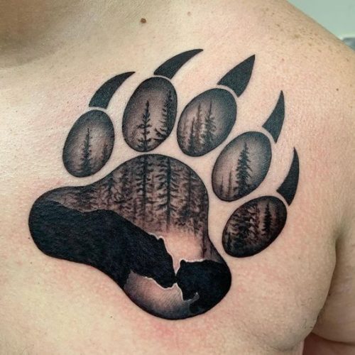 Explore 20 Unique Bear Tattoo Designs: From Whimsical and Colorful to Minimalist and Traditional