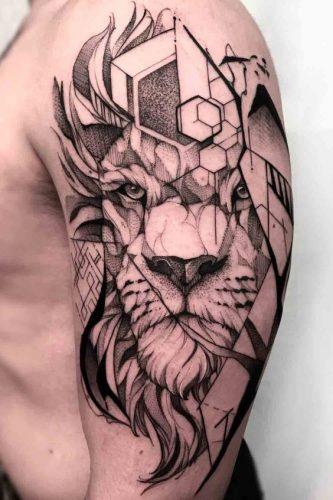 19 Cover Up with a Lion Tattoo: Transform and Renew