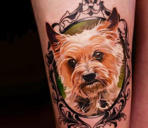 20 Small Dog Tattoo Ideas