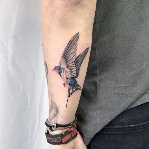 Swallow Tattoos : Discover 20 Unique and Symbolic Designs for Men and Women