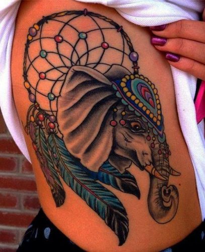 25+ Elephant Tattoo Ideas