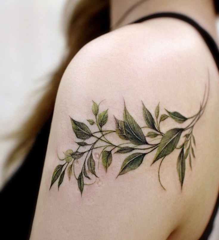 26 Olive Branch Tattoo Ideas : Fine Line, Arm Wrap, Minimal, American Traditional Designs