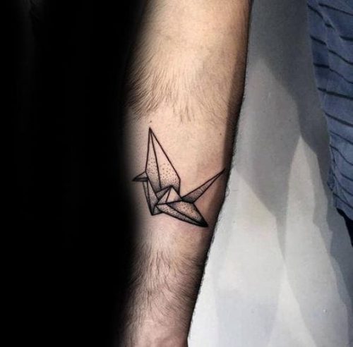 Explore the Art of Paper Folding with 18 Unique Origami Tattoo Ideas for – Creative and Colorful