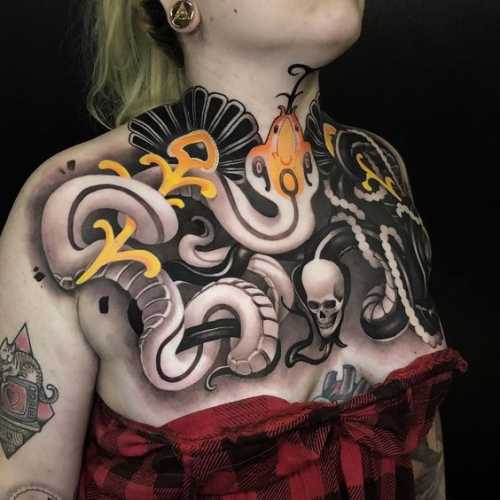 21 Snake Tattoo Neck Ideas for a Unique Touch