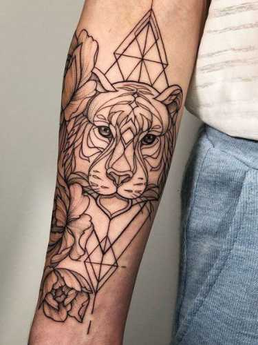 25 Tiger Tattoo on Forearm Ideas