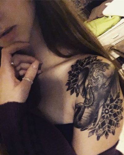 20 Elephant Shoulder Tattoos Ideas