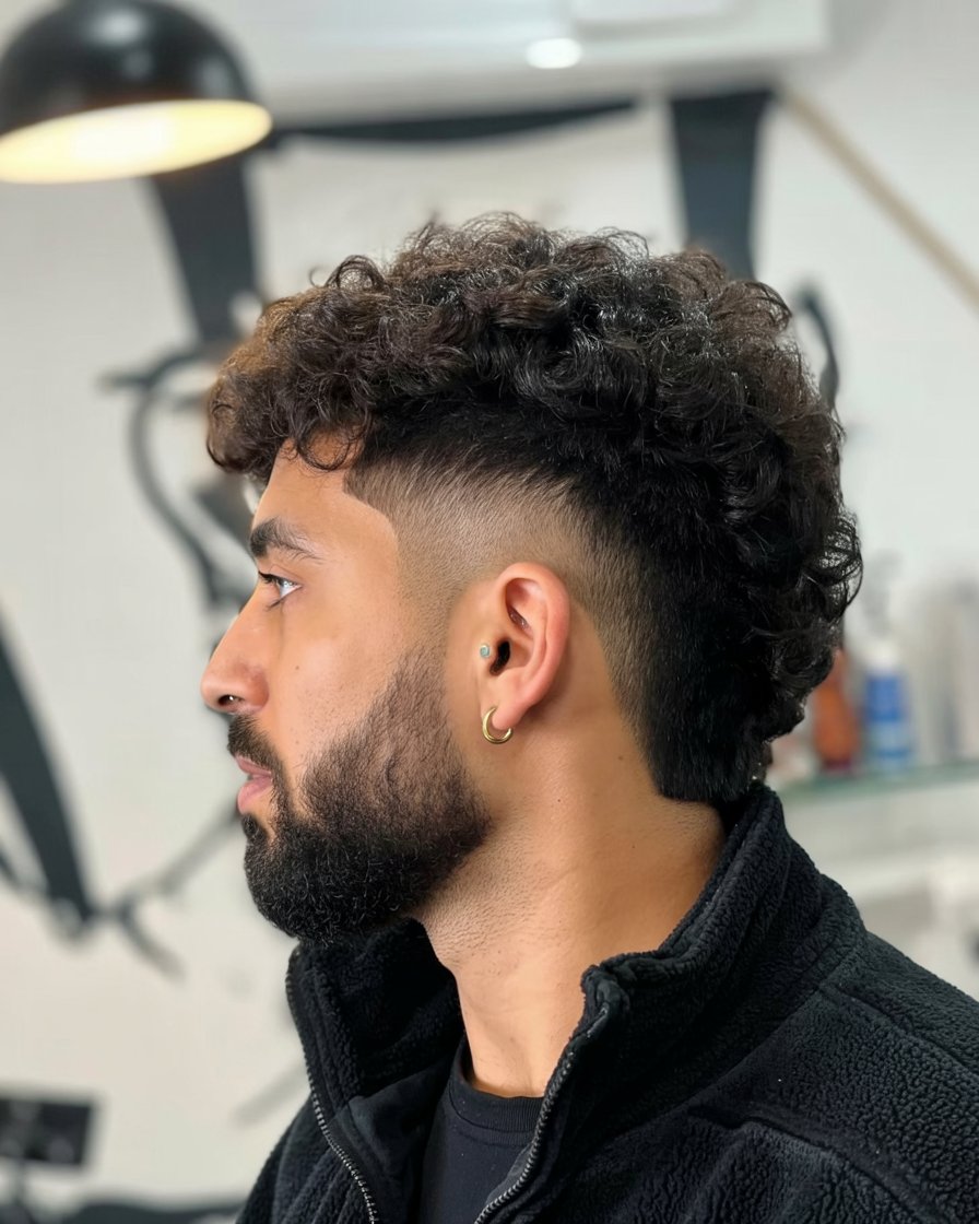 Modern Mullet Fade Haircut 27 Ideas for Men with Curly, Short, Straight Haircuts for Boys