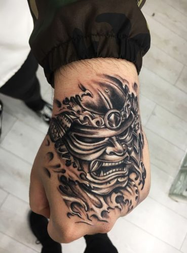 Explore 21 Samurai Mask Tattoo Ideas for : Discover Designs from Fierce to Floral