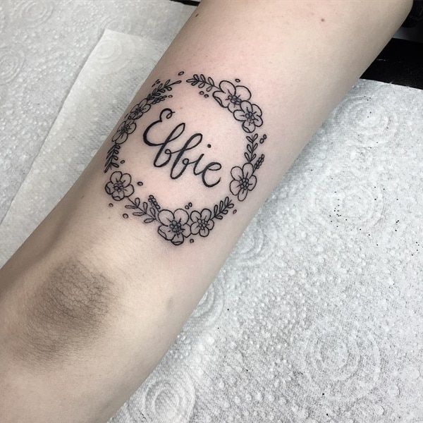 30 Name Tattoo Ideas : Cute, Unique & Dainty Designs for Women and Men Forearm, Neck, or Hand