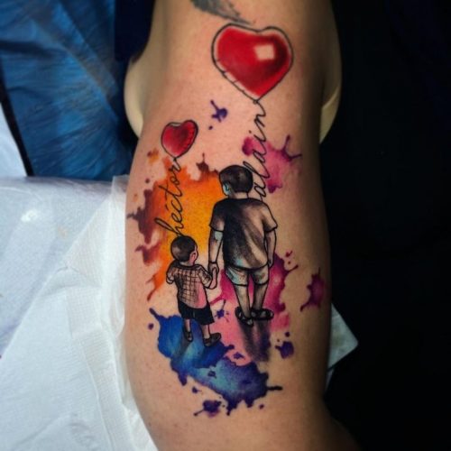 Embrace Hope and Healing with 17 Inspiring Rainbow Baby Tattoo Ideas for Moms and Dads in