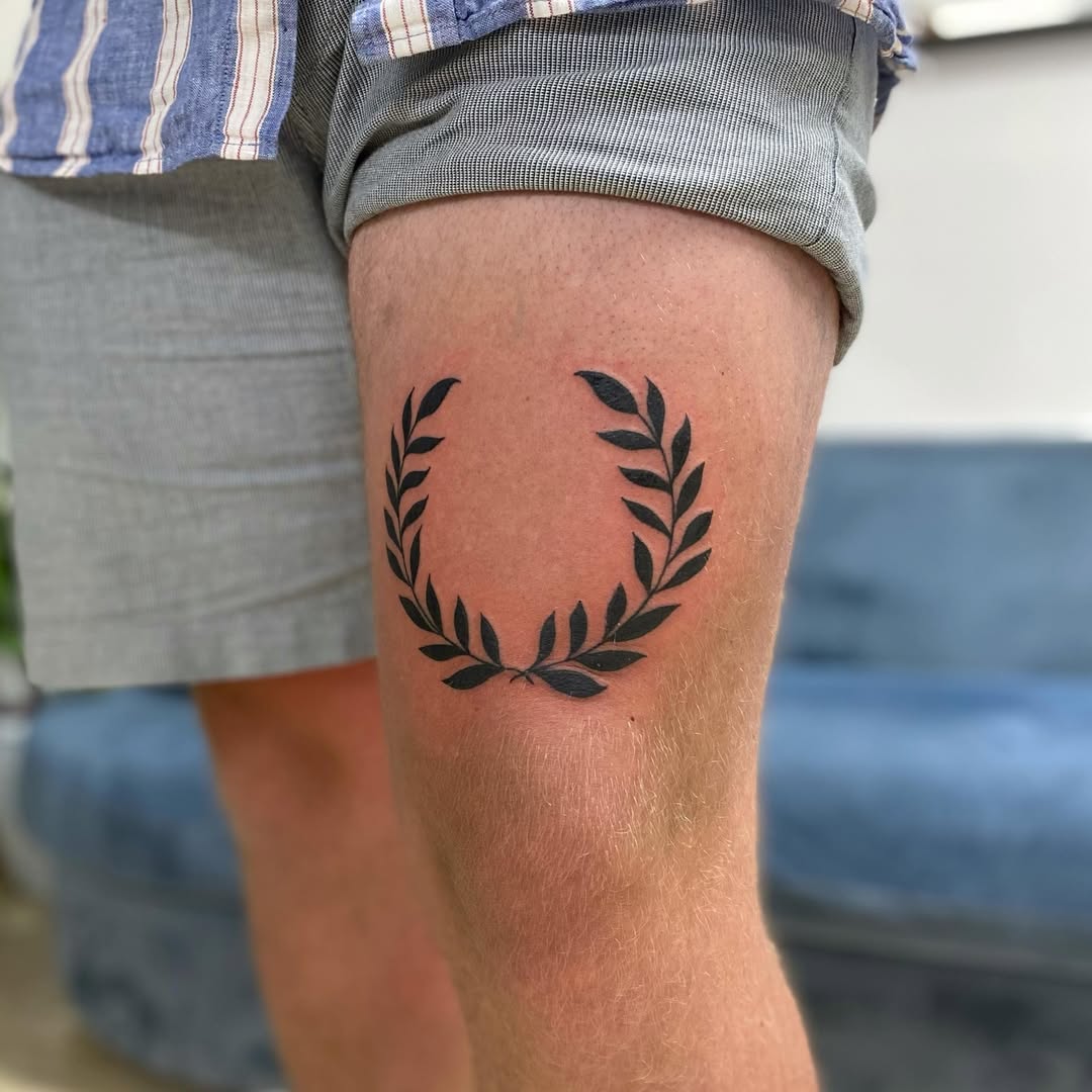 30 Laurel Wreath Tattoo Ideas: Timeless Symbols of Victory With Modern Style