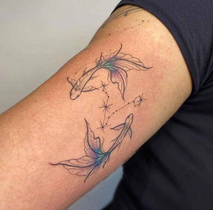 29 Pisces Tattoo Ideas : Unique Designs for Men & Women Ink for Every Style