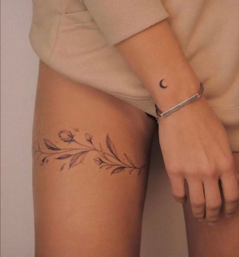 Explore the Art of Self-Expression: 15 Stunning Thigh Quote Tattoo Ideas for Women in