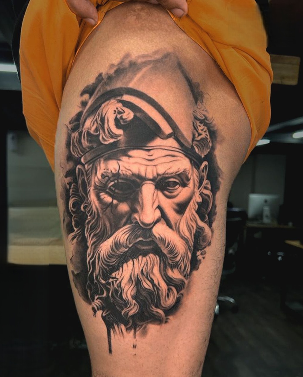26 Zeus Tattoo Ideas for Sleeve, Forearm, and Full Back Designs with Greek Gods Mythology