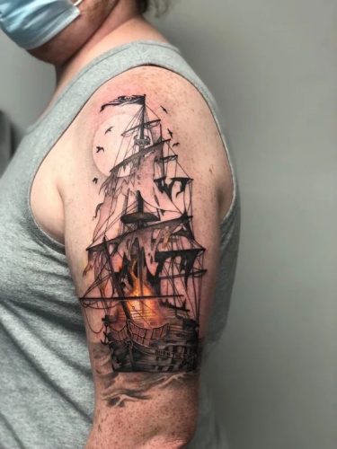 20 Pirate Tattoo Inspiration and Ideas