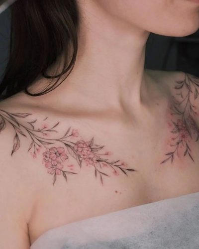 Explore 20 Unique Cherry Blossom Tattoo Designs for – Embrace Nature’s Ephemeral Beauty