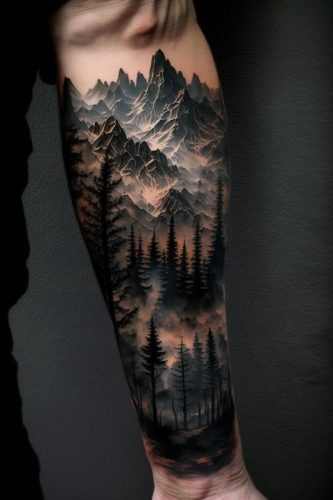 Explore ’s Top 15 Mountain Range Tattoo Ideas for Adventurous Spirits | Unique Nature-Inspired Designs