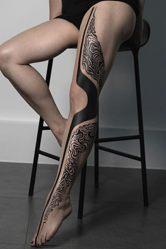 25 Unique Leg Tattoo Ideas for Women: Creativity and Personal Expression