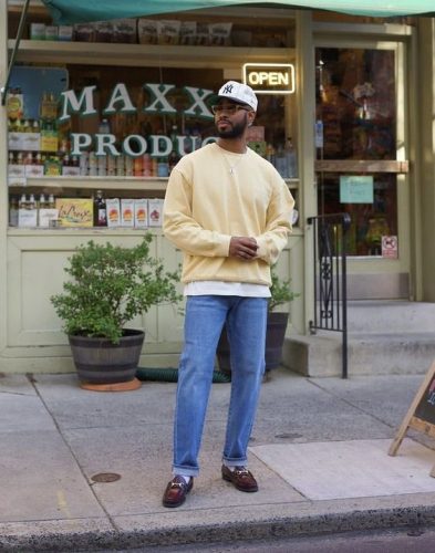 18 Men’s Jeans with Loafers Outfits for : A Blend of Comfort and Style