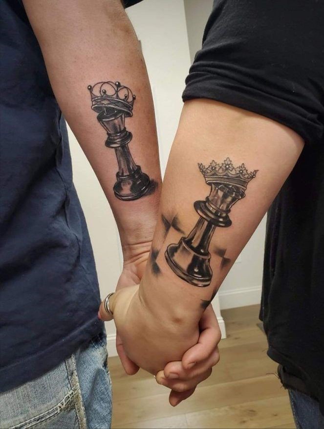27 Unique Marriage Tattoo Ideas for Meaningful Matching Tattoos for Couples