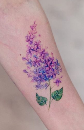 33 Bold Color Tattoo Ideas