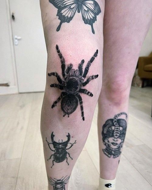 26 Ideas Spider Tattoo: Cool, Creepy, and Incredibly Creative Ink Designs