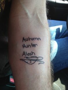 27 Handwriting Tattoo Ideas
