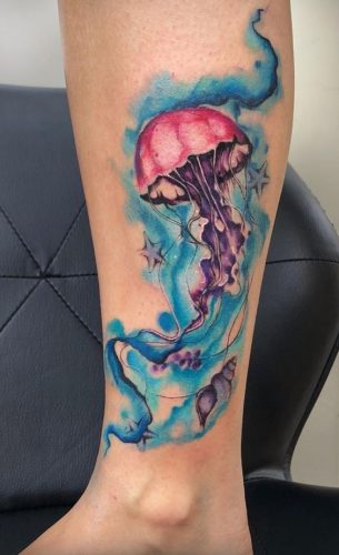 Discover Stunning Jellyfish Tattoo Designs for : Elegant, Colorful, and Bold Ideas for Your Next Ink