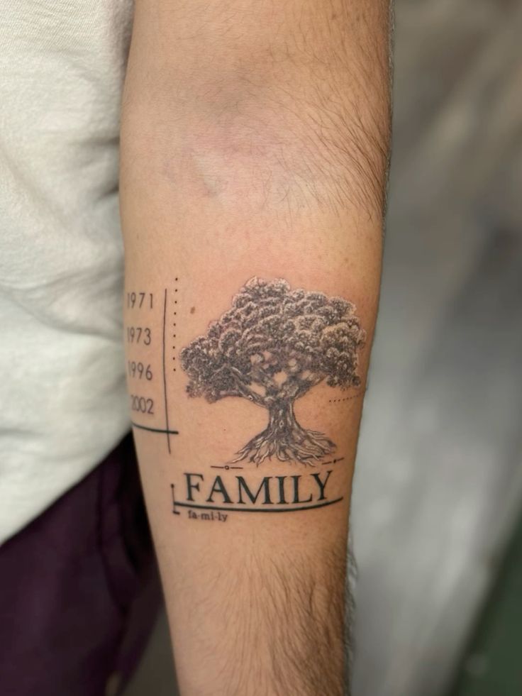 28 Family Tree Tattoo Designs Full of Meaning and Inspiration