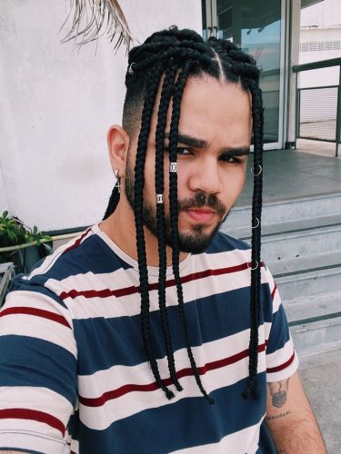 Top 20 Trendsetting Box Braids for Men in – Embrace Edgy & Bold Hairstyles