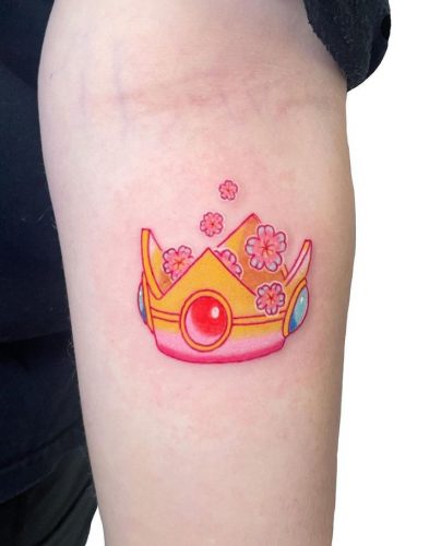 Explore 19 Unique Super Mario Tattoo Designs to Celebrate Your Love for the Iconic Game in