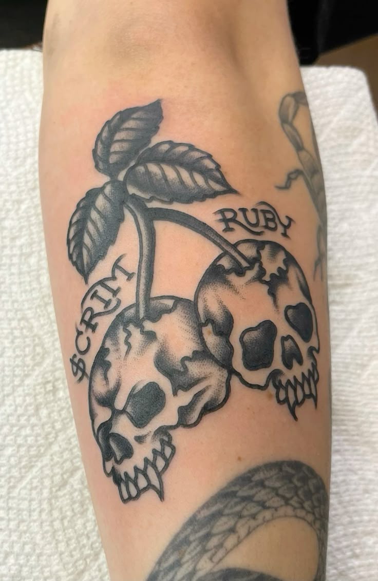 25 G59 Tattoos : Skull, Skeleton Hand, Barbed Wire, Ruby, $B, Lyrics, Stencil Tattoo Ideas