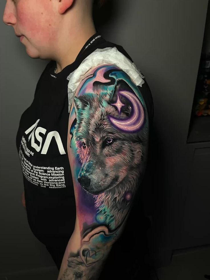 Explore 24 Stunning Realistic Wolf Tattoos for : Top Design Ideas for Forearm, Shoulder, Chest, and More