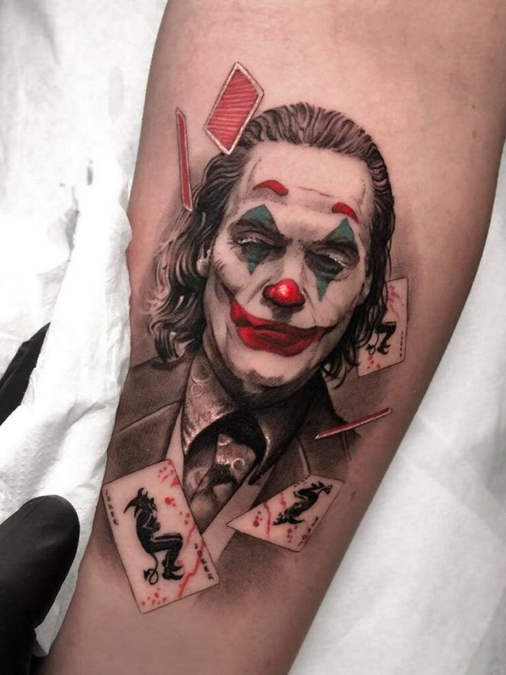 27 Joker Tattoo : Wild Ink, Iconic Chaos & Bold Character Art