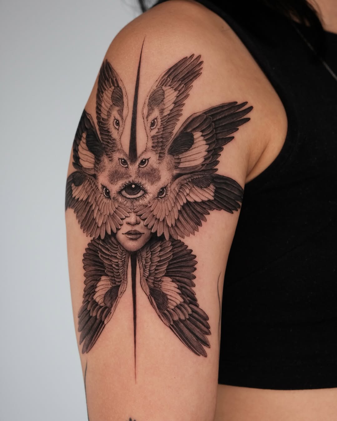 28 Seraphim Tattoo Ideas: Sacred Wings, Watchful Eyes, and Sharp Lines