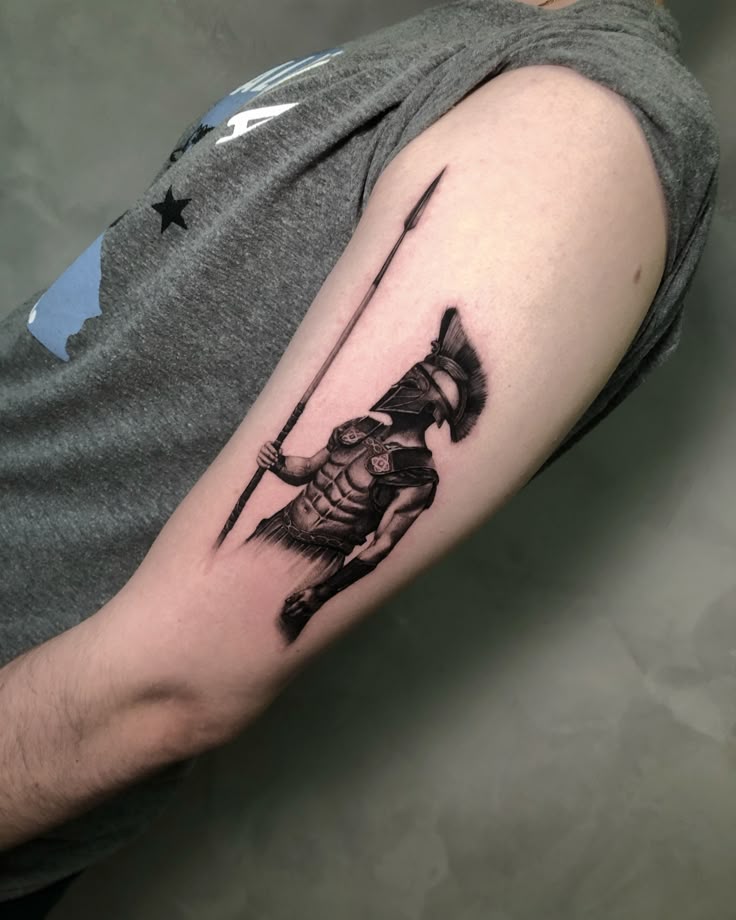 27 Spartan Tattoo Ideas Bold Sleeve, Chest, Leg & Forearm Designs