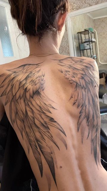 Wings Tattoo 28 Ideas: Stunning Angel, Phoenix, Icarus, Back, Arm & Chest Designs