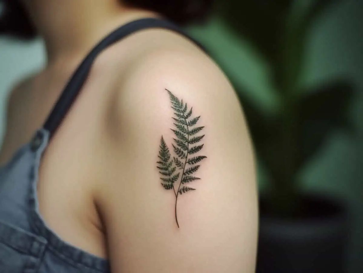 29 Fern Tattoo Ideas: Nature s Most Elegant Lines, From Shoulder Fronds to Hip Vines