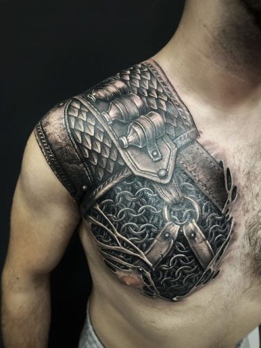 Discover the Ultimate Armor Tattoo Ideas: From Ancient Warriors to Modern Designs – Explore 17 Unique Armor Tattoos