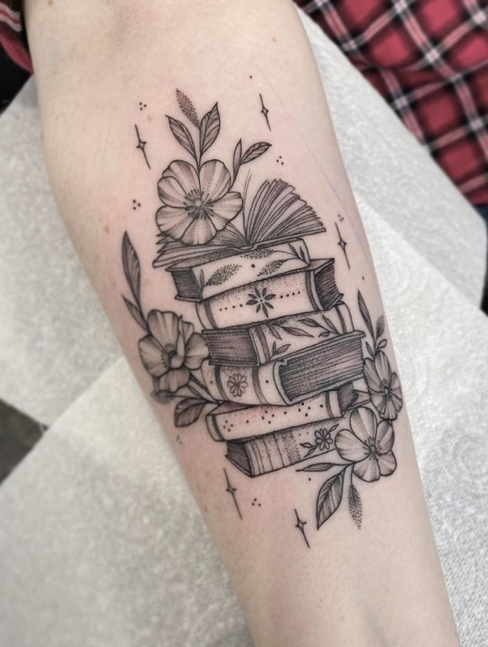 30 Book Tattoo Ideas: From Tiny Linework to Fantasy-Fueled Sleeves