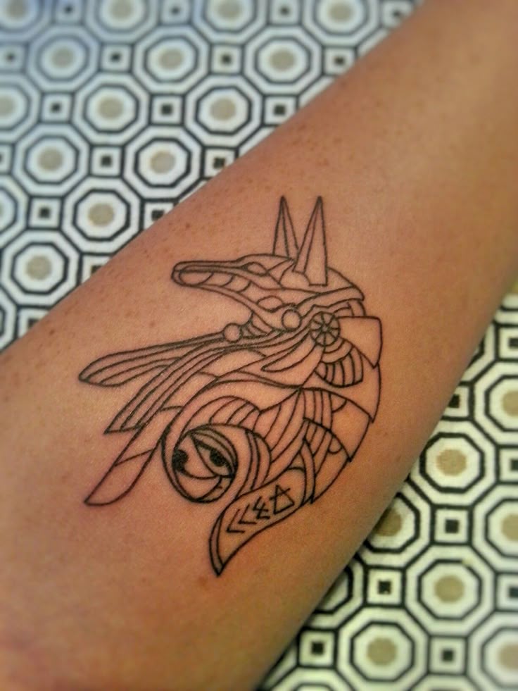 Explore the Most Striking Anubis Tattoo Ideas for : Myth Meets Modern Ink