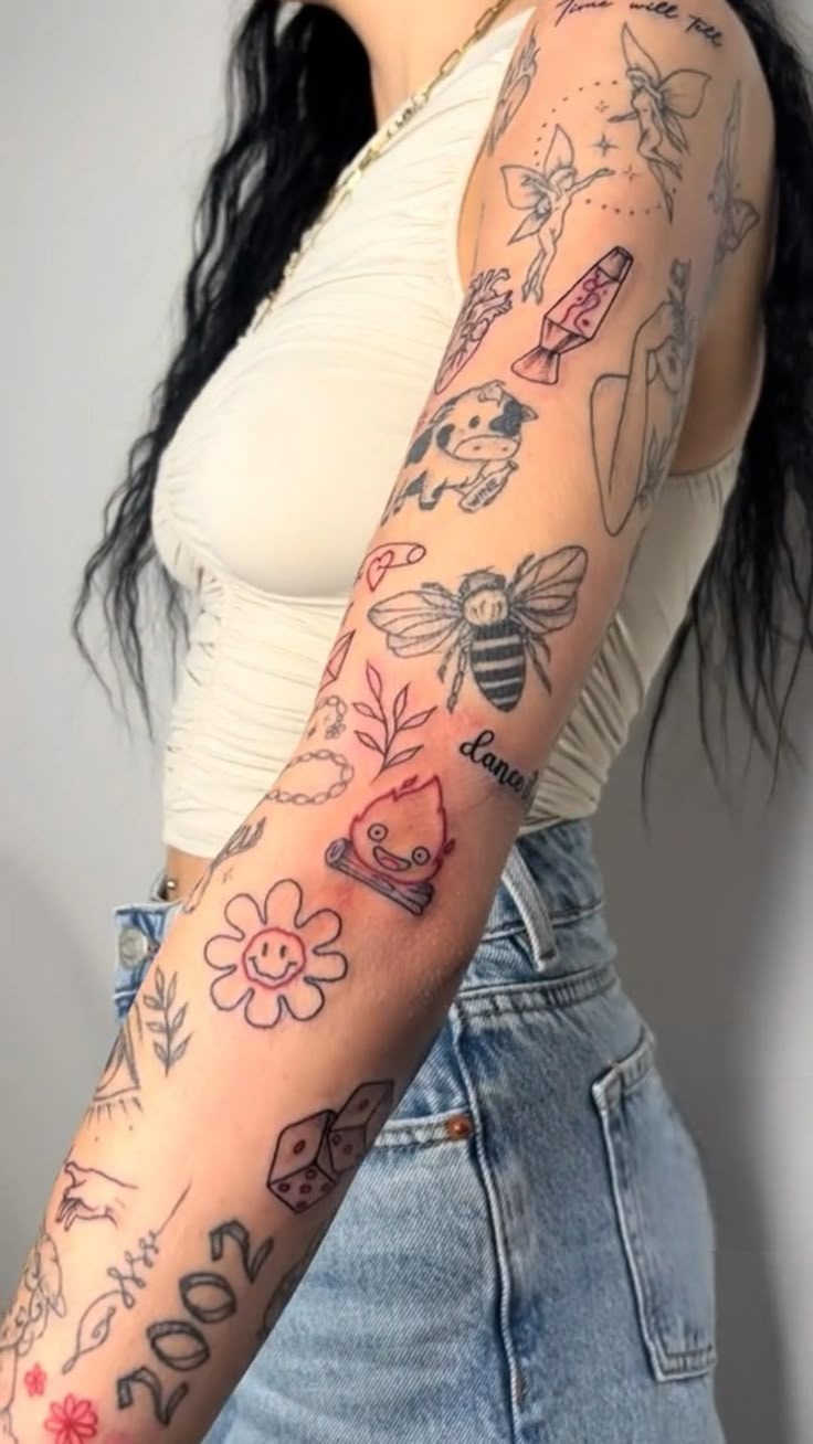 25 Patchwork Tattoo Ideas for Men and Women Cool Arm, Sleeve, and Leg Designs