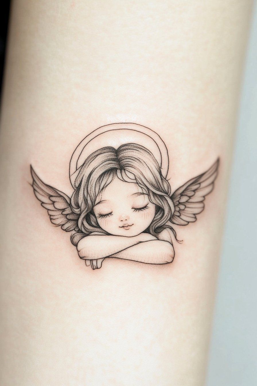 28 Cherub Tattoo Ideas: Styles From Classic to Subversive