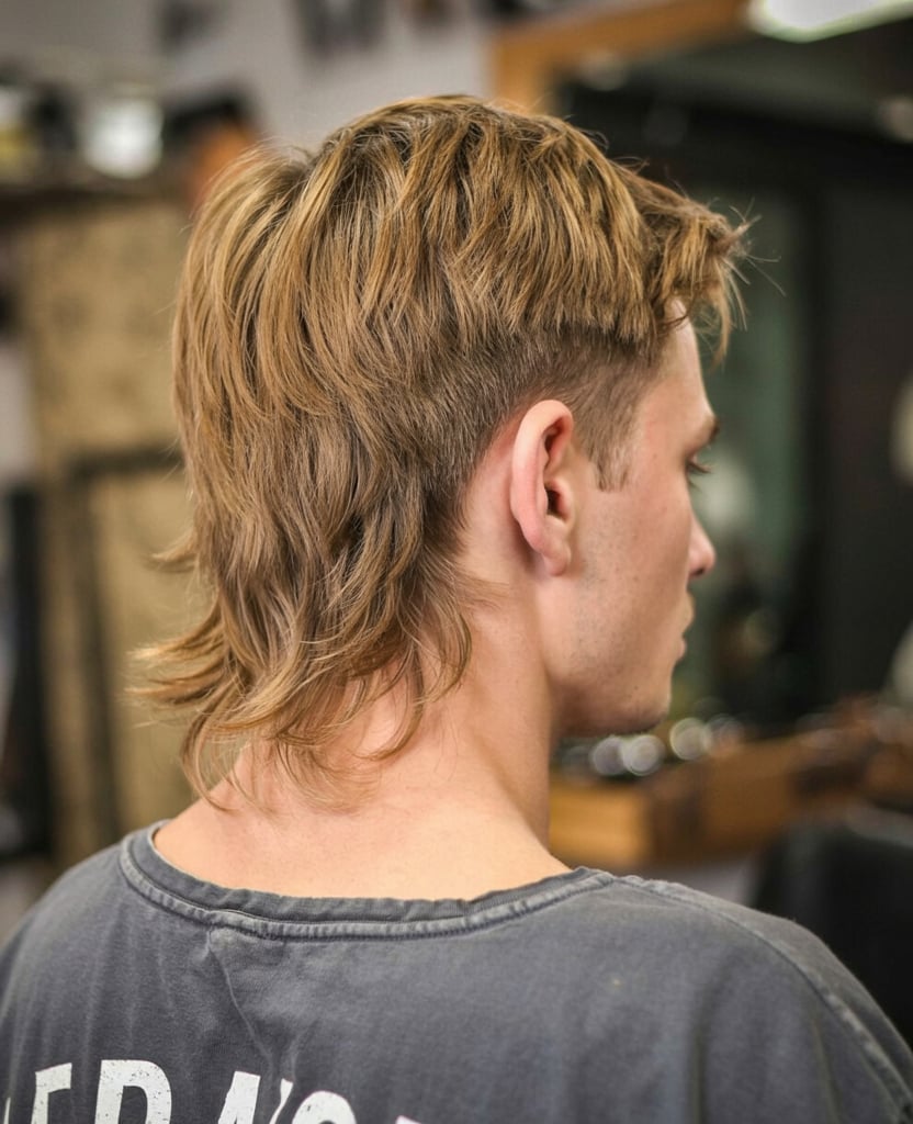 Modern Mullet Fade Haircut 27 Ideas for Men with Curly, Short, Straight Haircuts for Boys