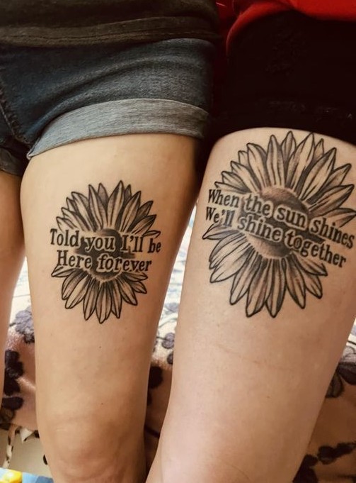 25 Sister Tattoo Designs for 2, 3 or 4 Sisters  Unique Meaningful Fine Line &#038; Minimalist Designs