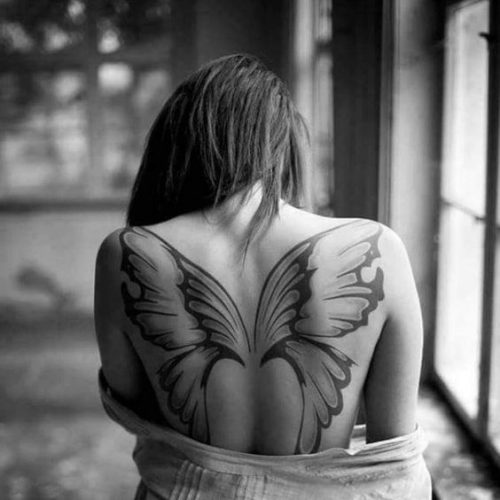 20 Dope Back Tattoo Designs for Women