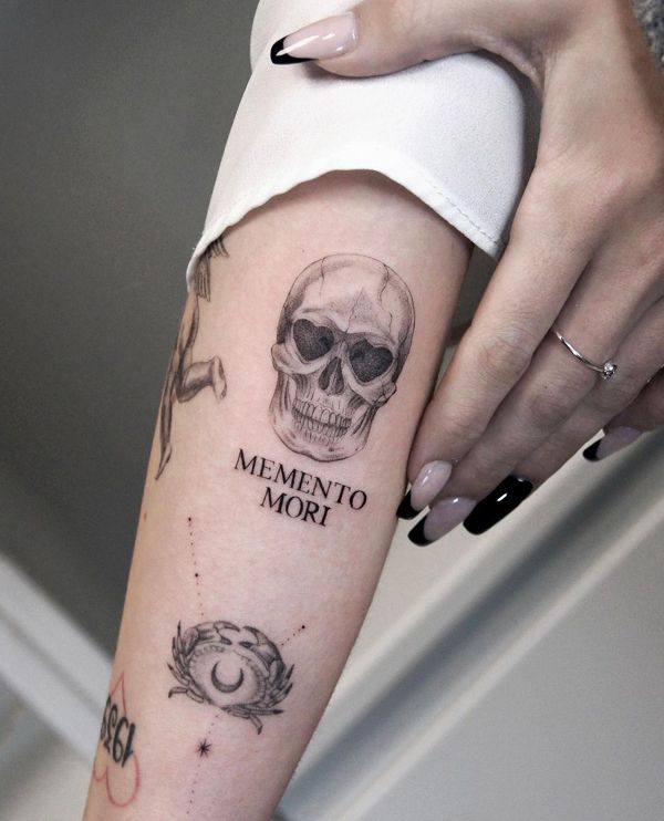 24 Ideas for Memento Mori Tattoos in : Meaningful and Artistic Designs