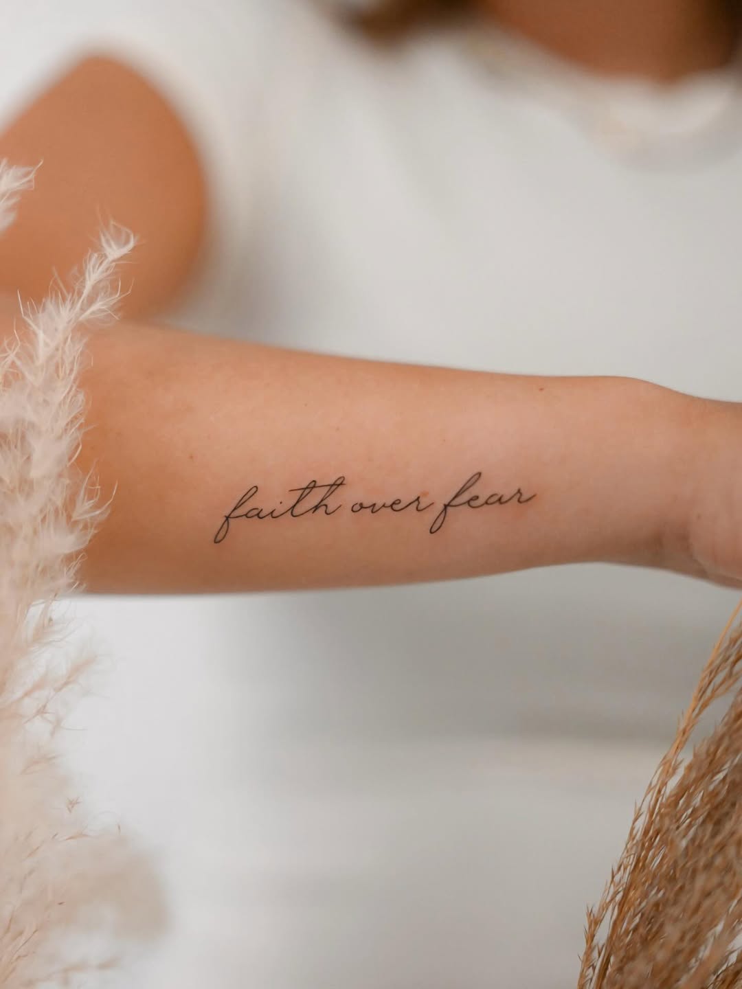 Faith Over Fear Tattoo 25 Designs That Inspire Strength and Courage